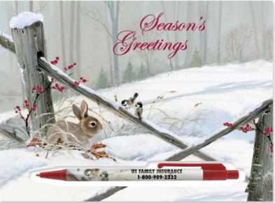Custom holiday card