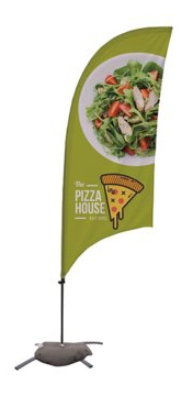Custom 7.5' Value Streamline Razor Sail Sign Kit